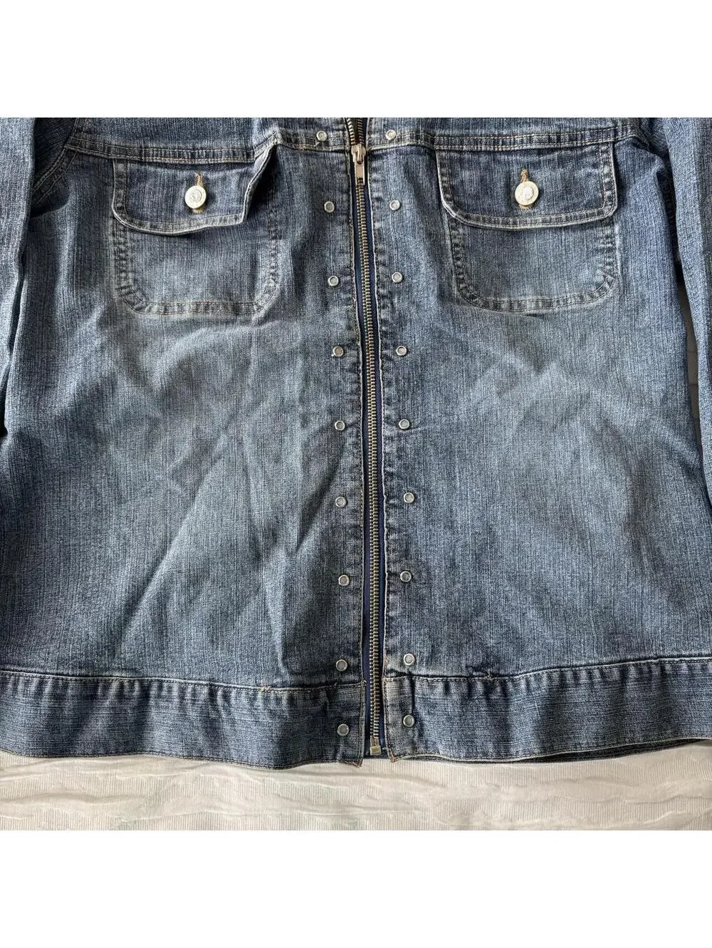 L.A. Blues Women's Blue and Navy Jacket